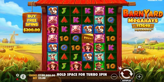 Teknik Gacor Penghasil Cuan Di Slot Barnyard Megahays Megaways